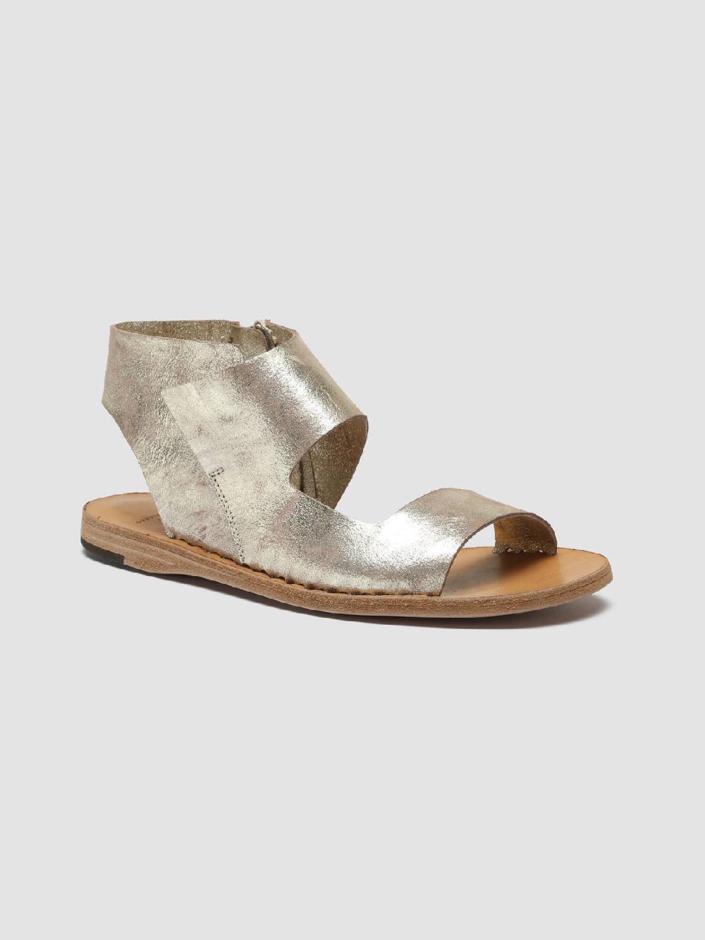 Officine Creative ITACA 039 Sandali in Pelle Tortora Vendite Flash