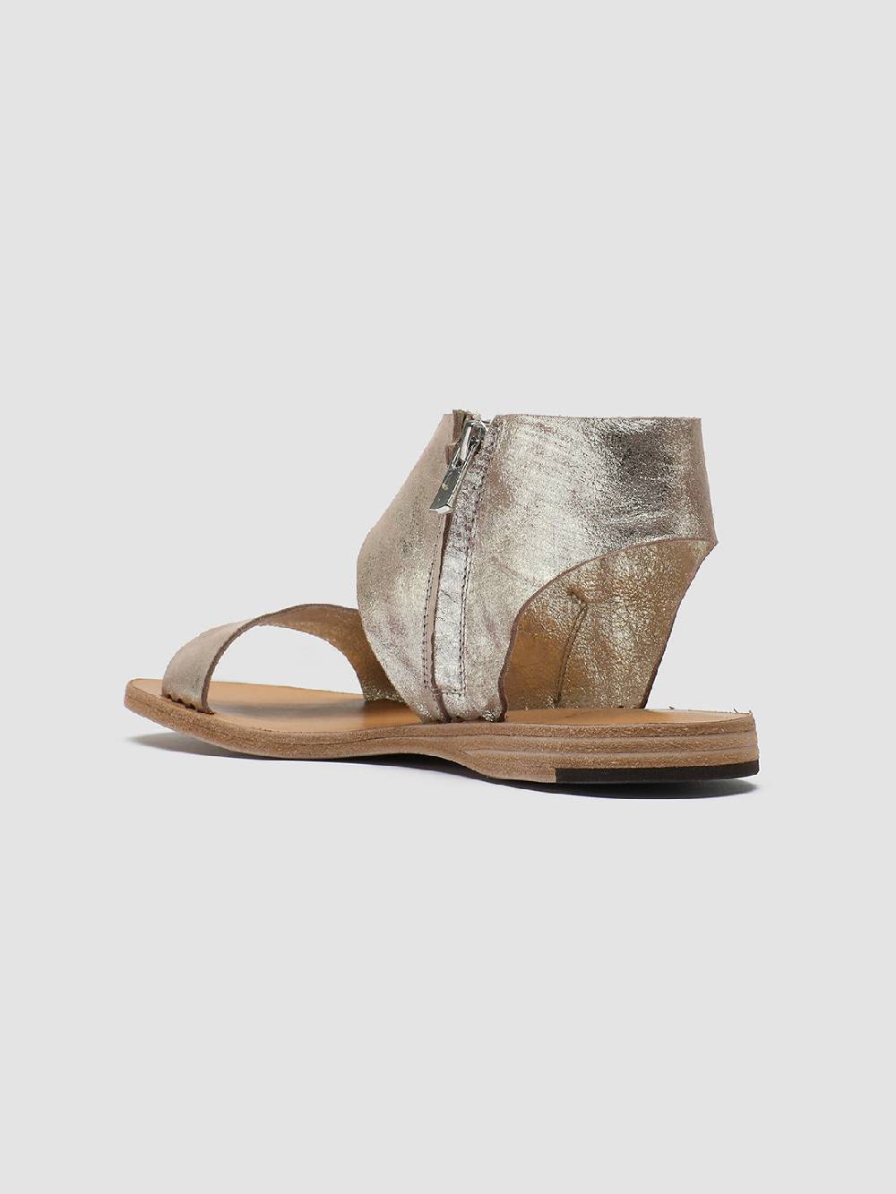 Officine Creative ITACA 039 Sandali in Pelle Tortora Vendite Flash