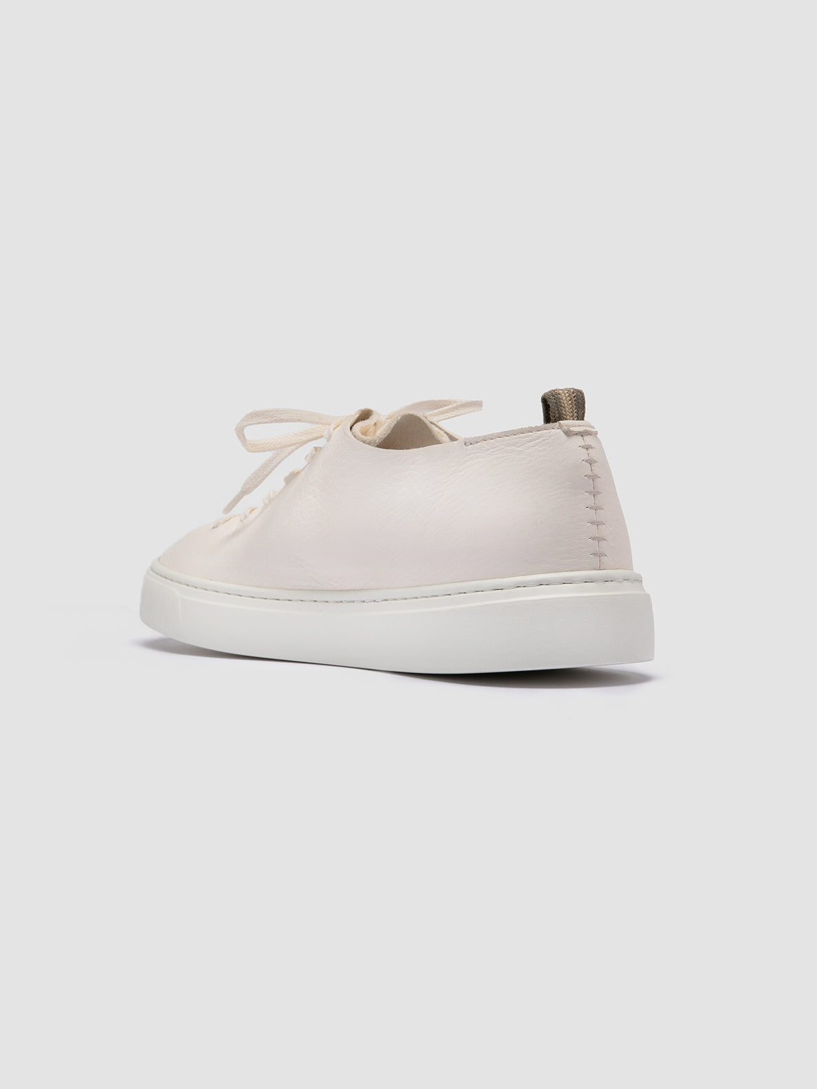 Officine Creative LEGGERA 100 White Leather Low Top Sneakers Italia