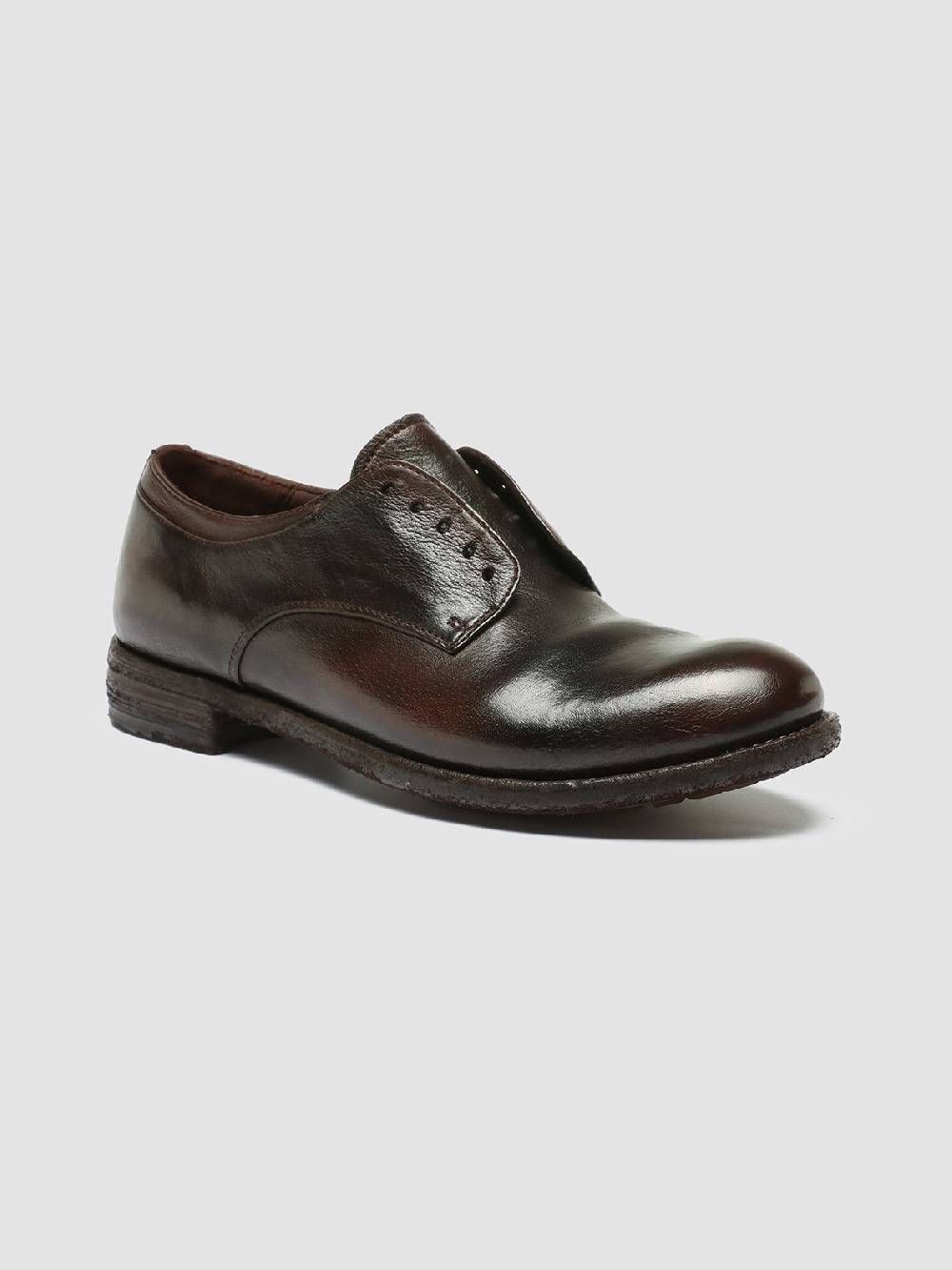 Officine Creative LEXIKON 012 Scarpe Derby in Pelle Marrone In Linea