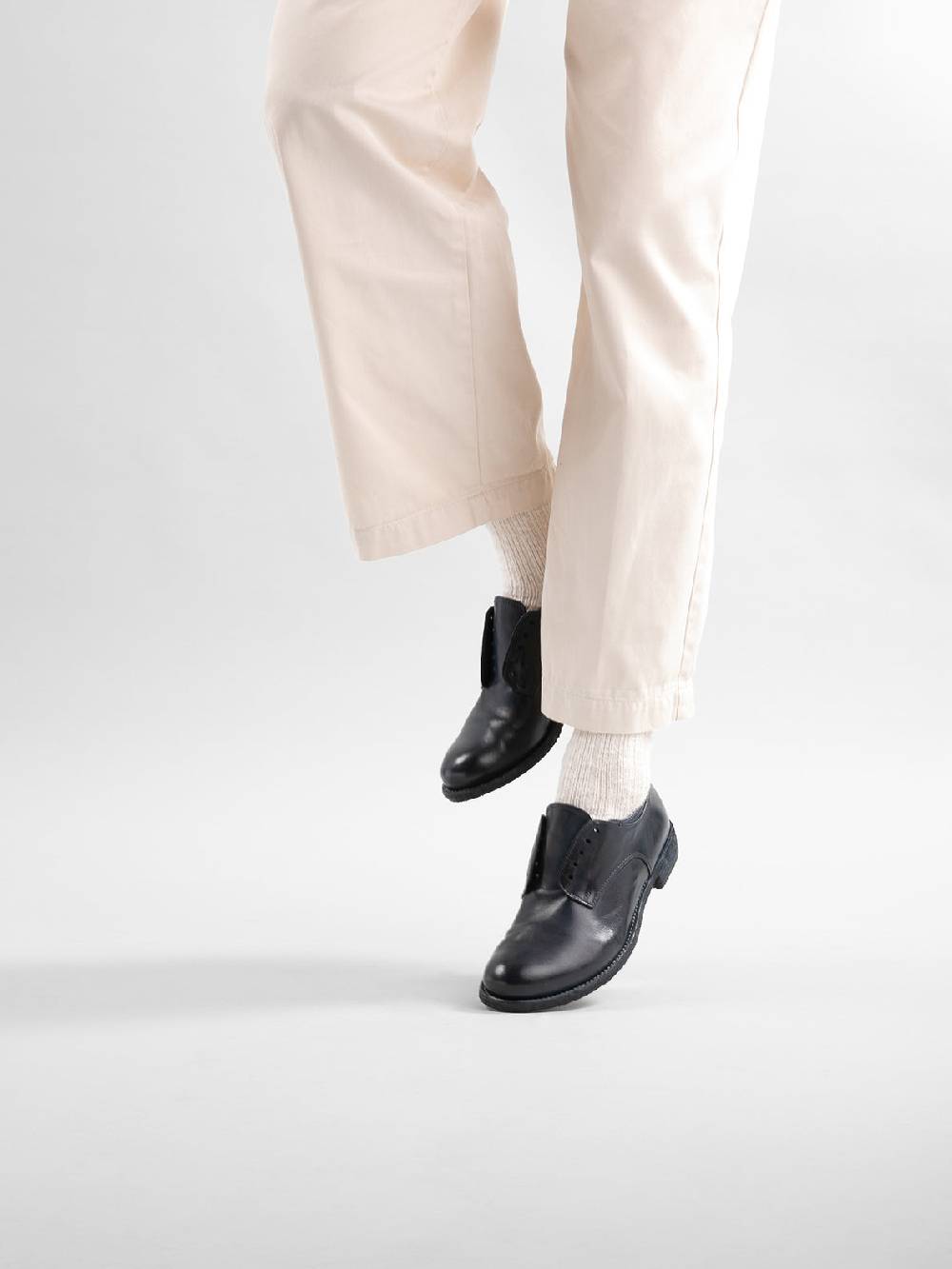 Officine Creative LEXIKON 012 Scarpe Derby in Pelle Marrone In Linea