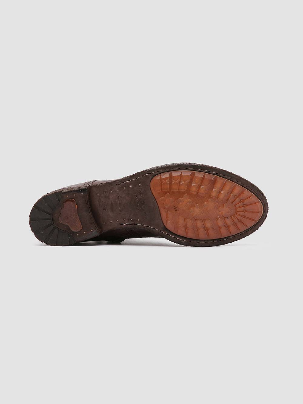 Officine Creative LEXIKON 131 Stivaletti in Pelle Marrone Negozi Online