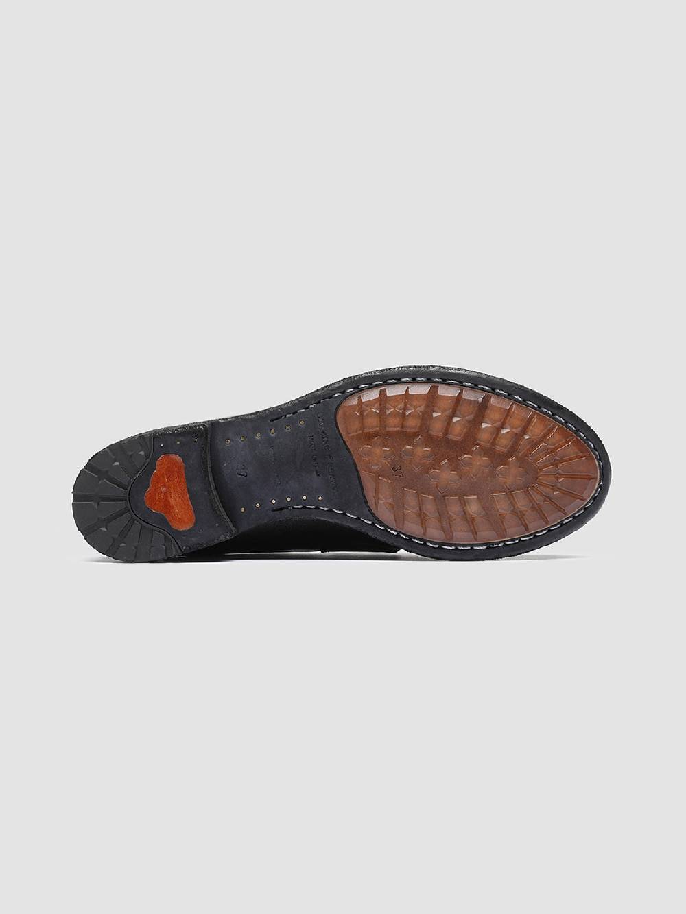 Officine Creative LEXIKON 140 Mocassini Penny Loafer in Pelle Nera Acquista Ora
