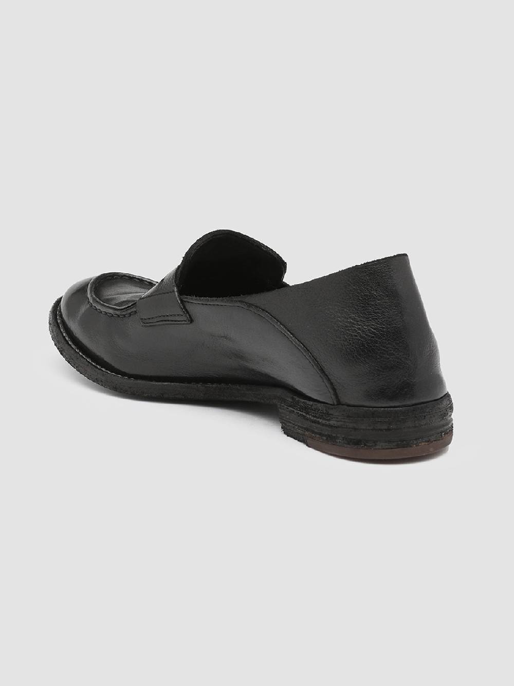 Officine Creative LEXIKON 516 Mocassini in Pelle Nera Fino Al -60%