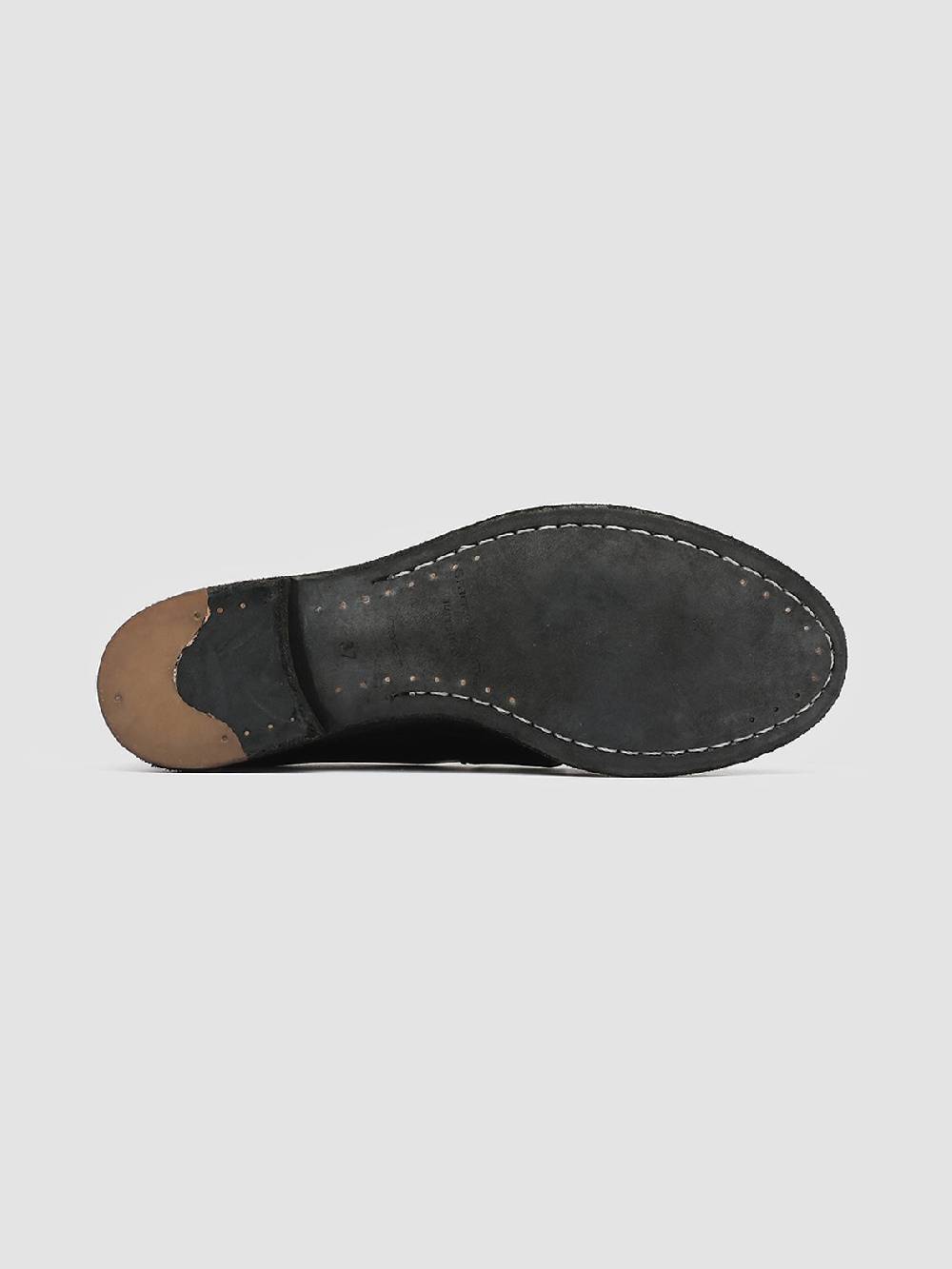 Officine Creative LEXIKON 516 Mocassini in Pelle Nera Fino Al -60%