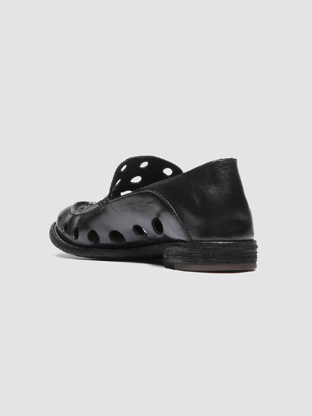 Officine Creative LEXIKON 542 Mocassini in Pelle Nera Offerta settimanale