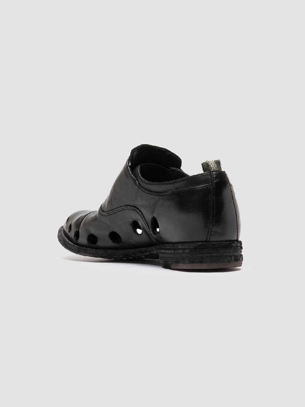 Officine Creative LEXIKON 546 Scarpe Oxford in Pelle Nera Ritorno libero