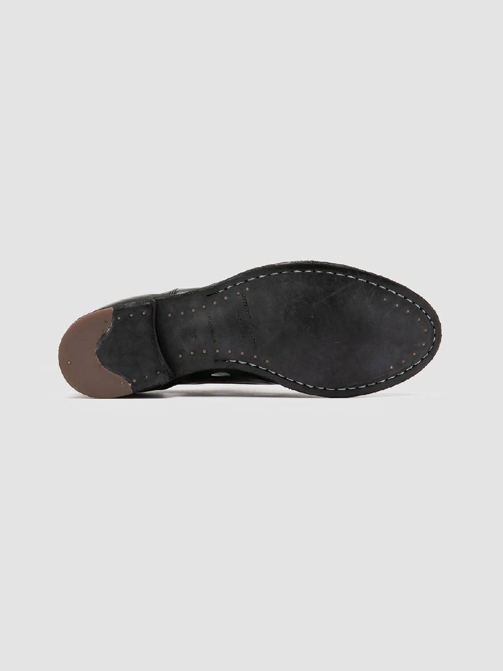 Officine Creative LEXIKON 546 Scarpe Oxford in Pelle Nera Ritorno libero
