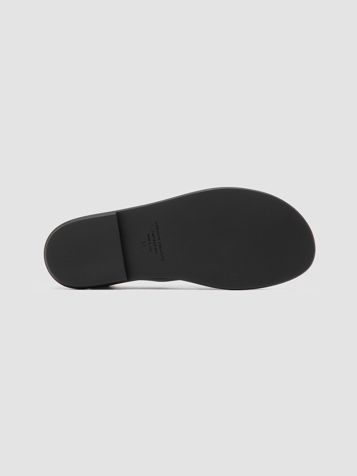 Officine Creative MIENNE 102 Scarpe Peep Toe in Pelle Nera Promozione temporanea