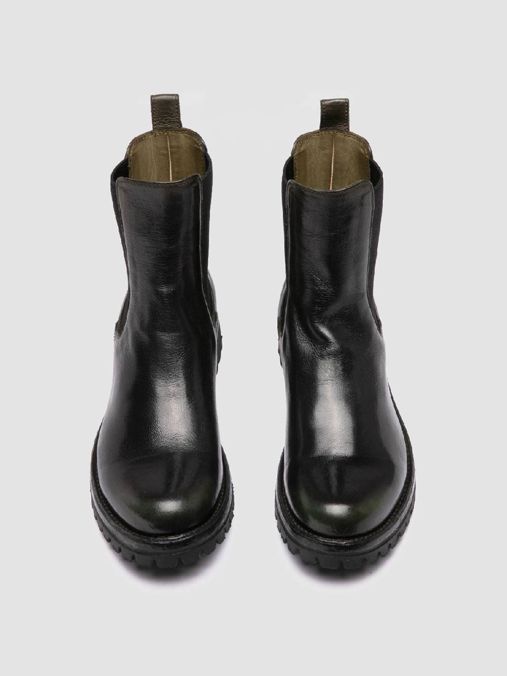 Officine Creative LORAINE 004 Stivaletti Chelsea in Pelle Nera Offerta speciale della fabbrica