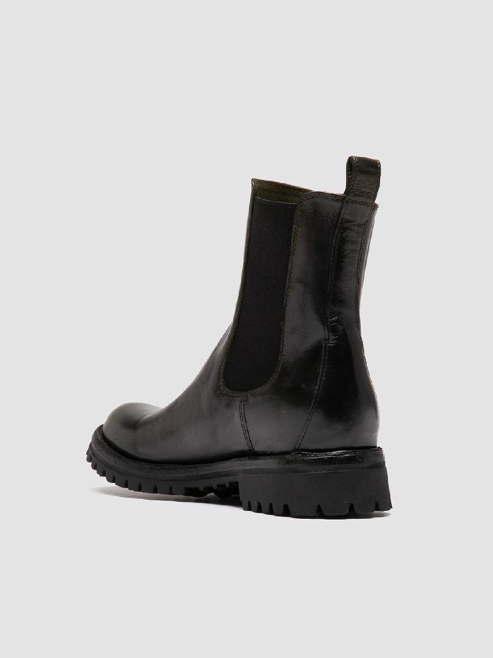 Officine Creative LORAINE 004 Stivaletti Chelsea in Pelle Nera Offerta speciale della fabbrica