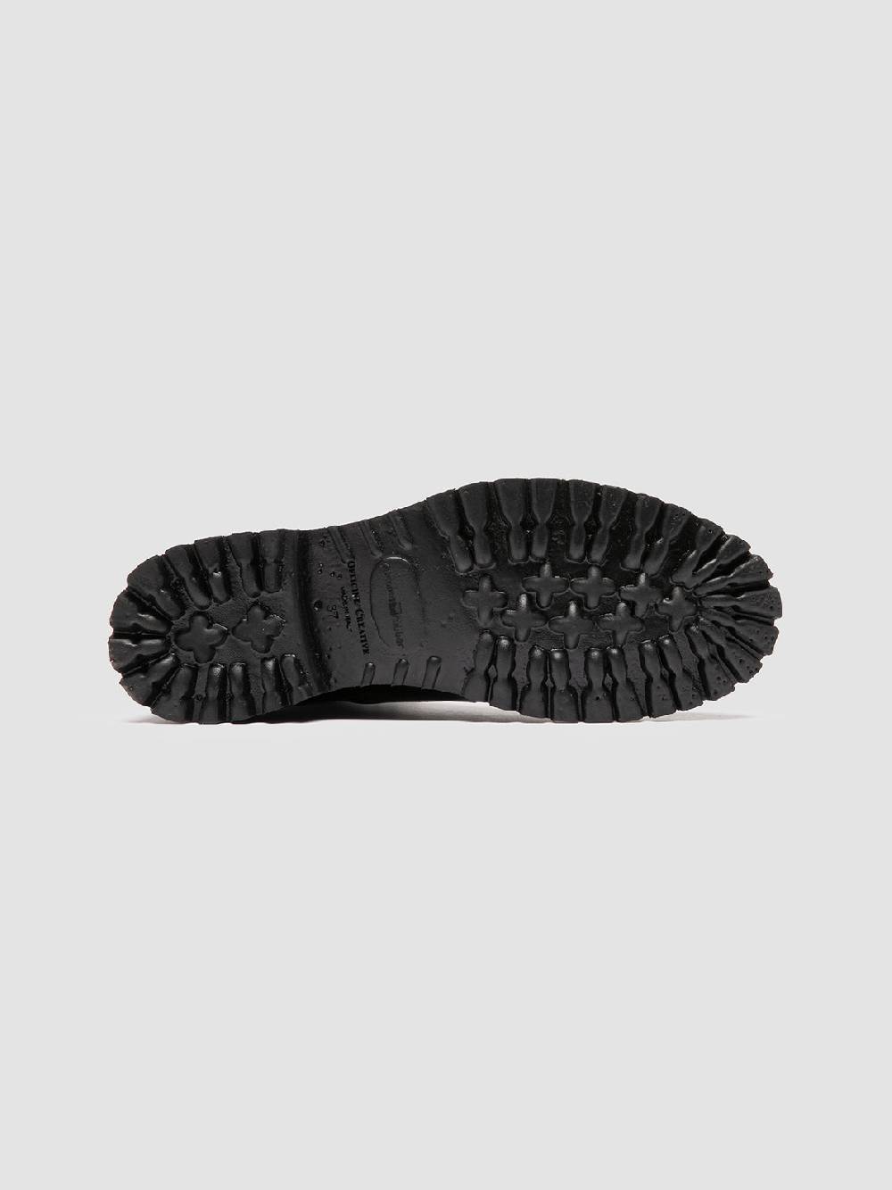 Officine Creative LORAINE 026 Stivali con Zip in Pelle Nera Fino al 55% di sconto