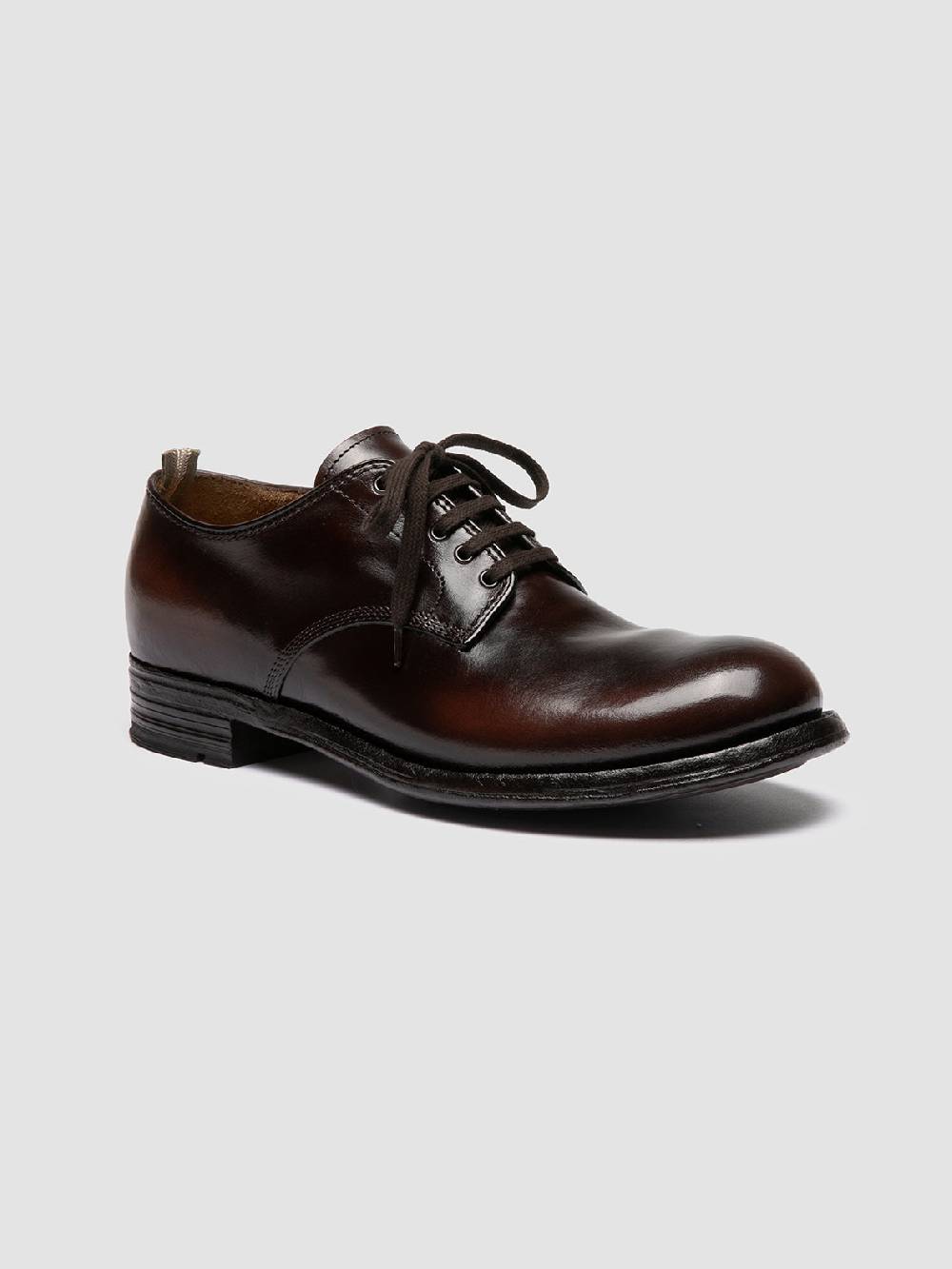 Officine Creative ADMIRAL 001 Derby in Pelle Marrone Italy