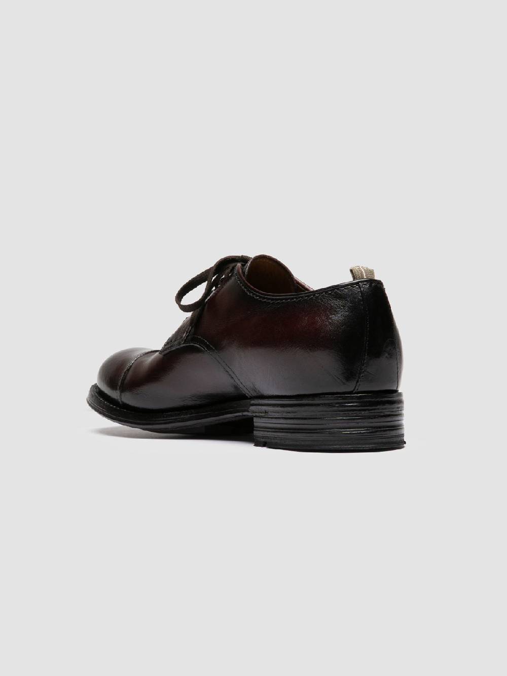 Officine Creative ADMIRAL 002 Derby in Pelle Bordeaux Italia