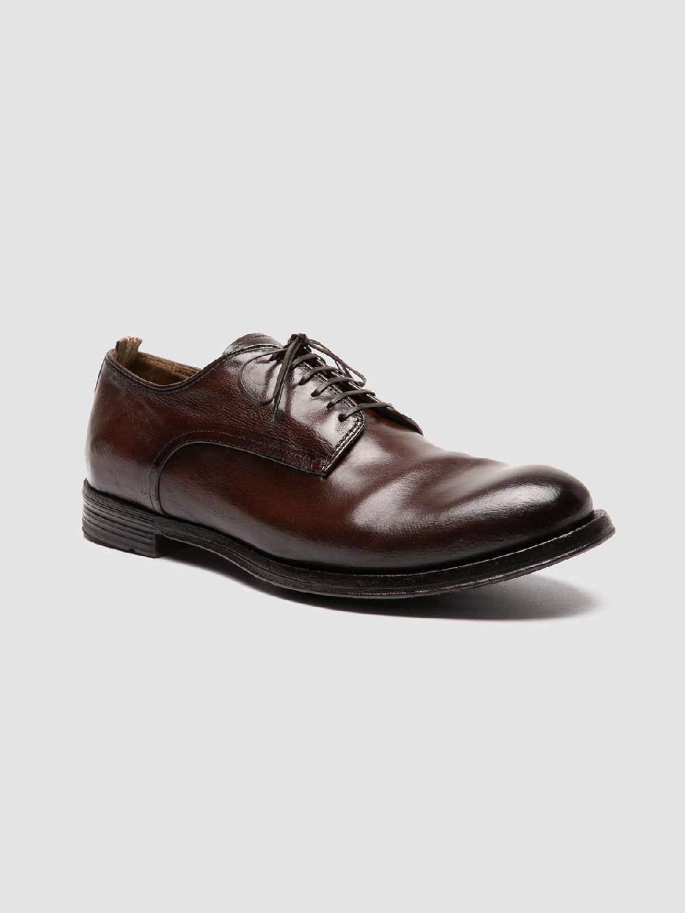 Officine Creative ANATOMIA 012 Derby in Pelle Marrone Vendita