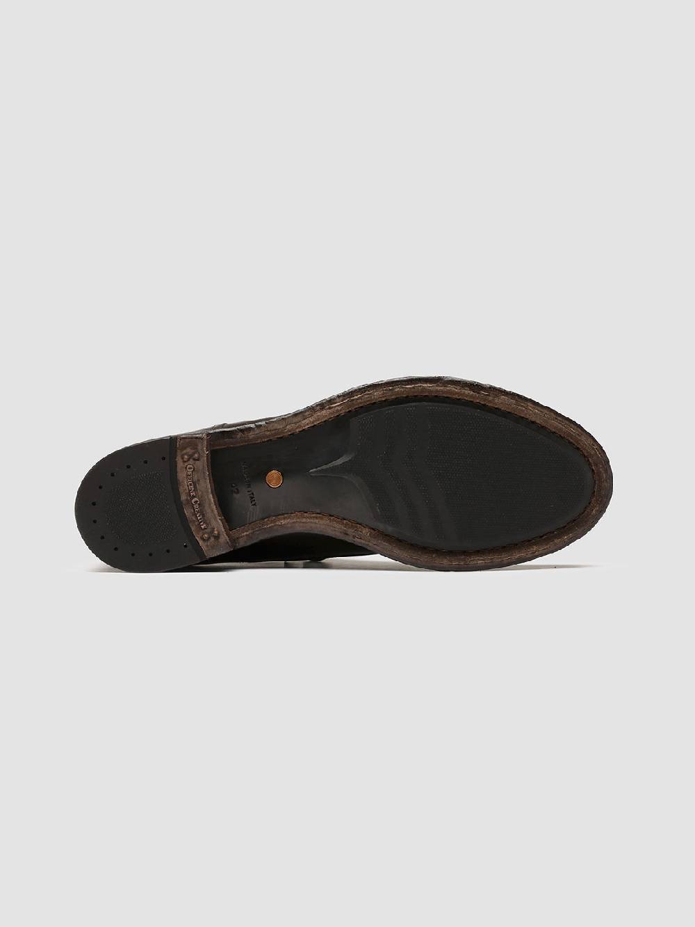 Officine Creative ANATOMIA 012 Derby in Pelle Bordeaux Promozione