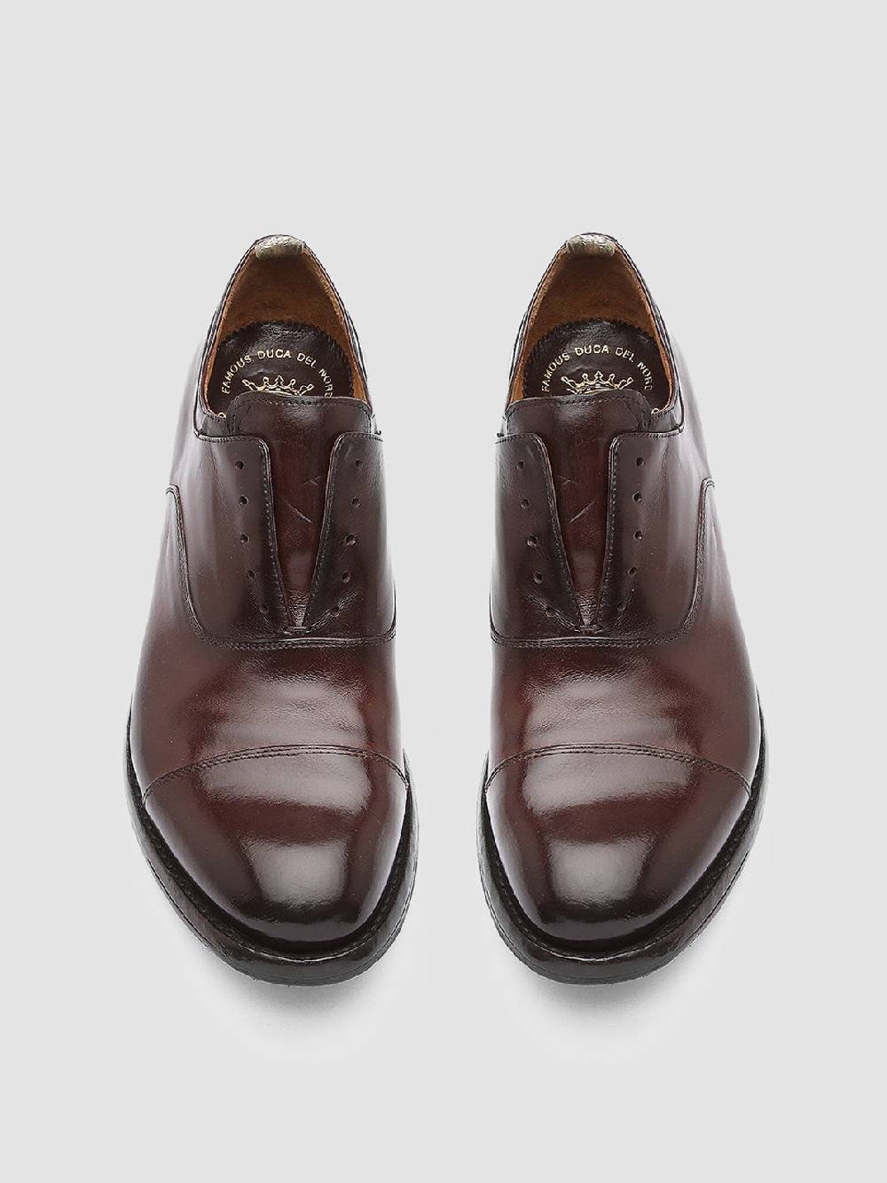 Officine Creative ANATOMIA 015 Oxford in Pelle Marrone Negozi Online