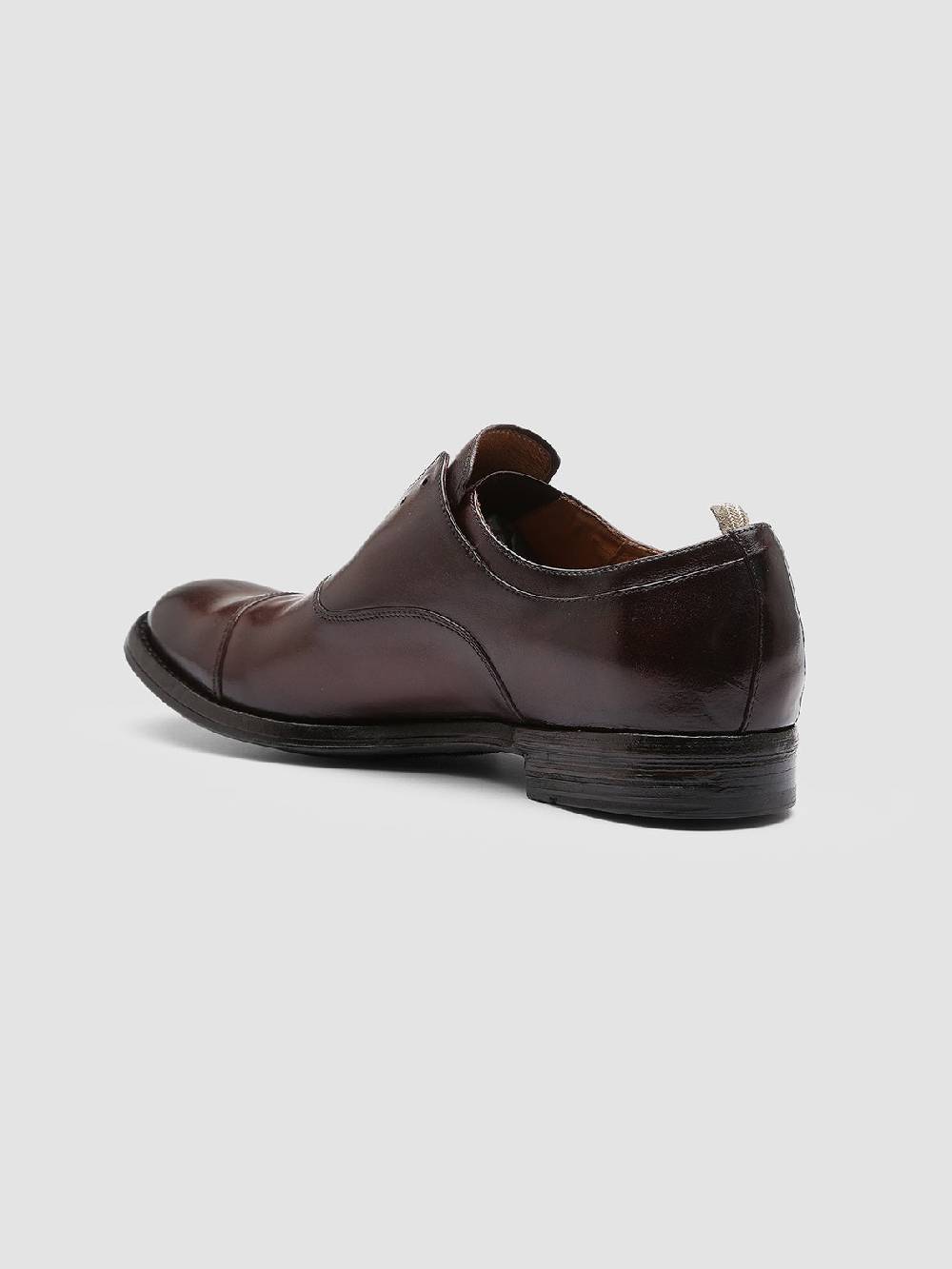 Officine Creative ANATOMIA 015 Oxford in Pelle Marrone Negozi Online