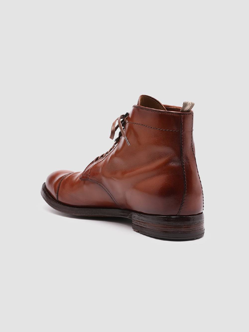 Officine Creative ANATOMIA 016 Stivaletti in Pelle Marrone Consegna Veloce
