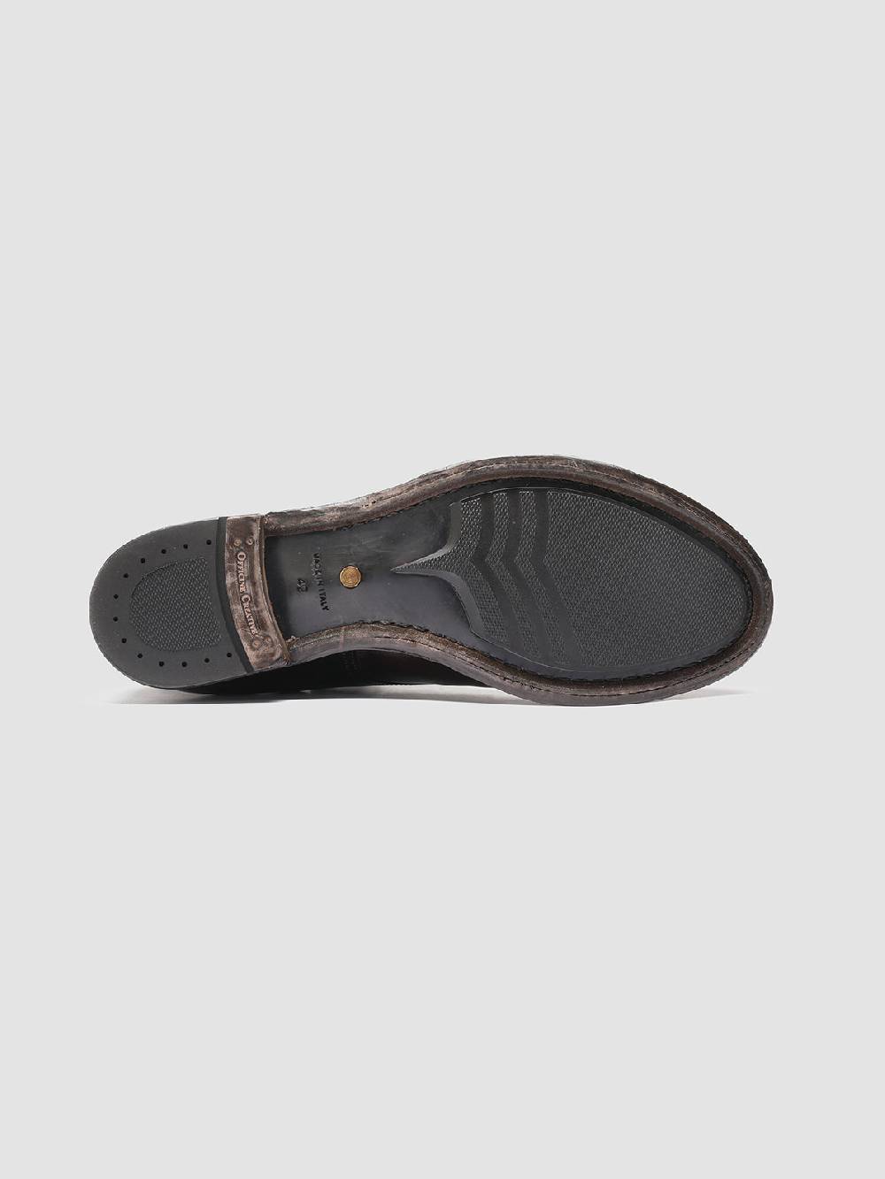 Officine Creative ANATOMIA 016 Stivaletti in Pelle Marrone Promozione Limitata