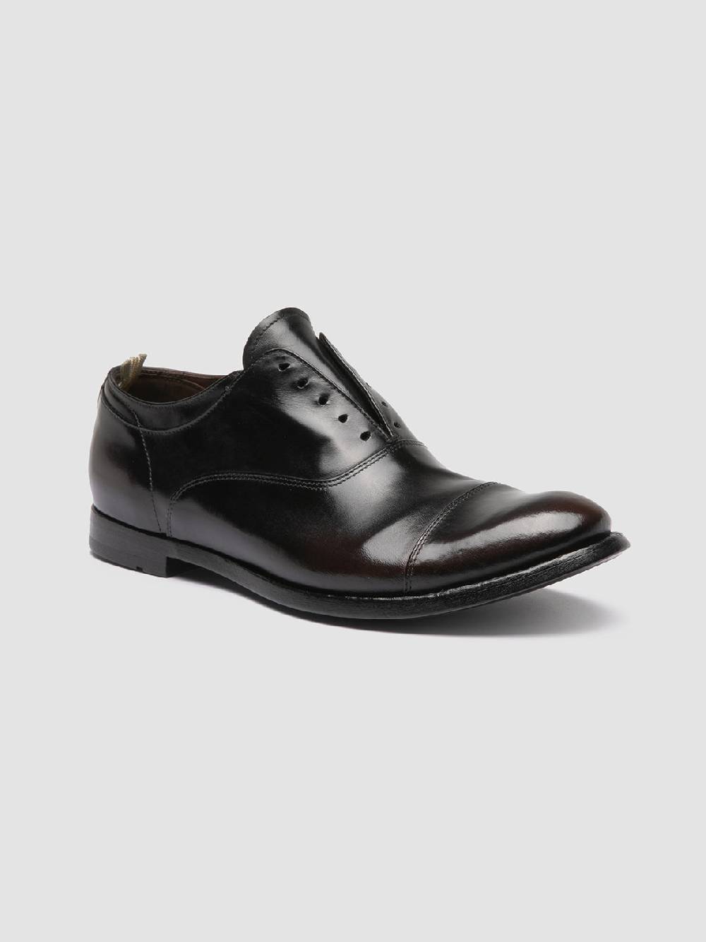 Officine Creative ANATOMIA 08 Oxford in Pelle Marrone Affare Del Giorno