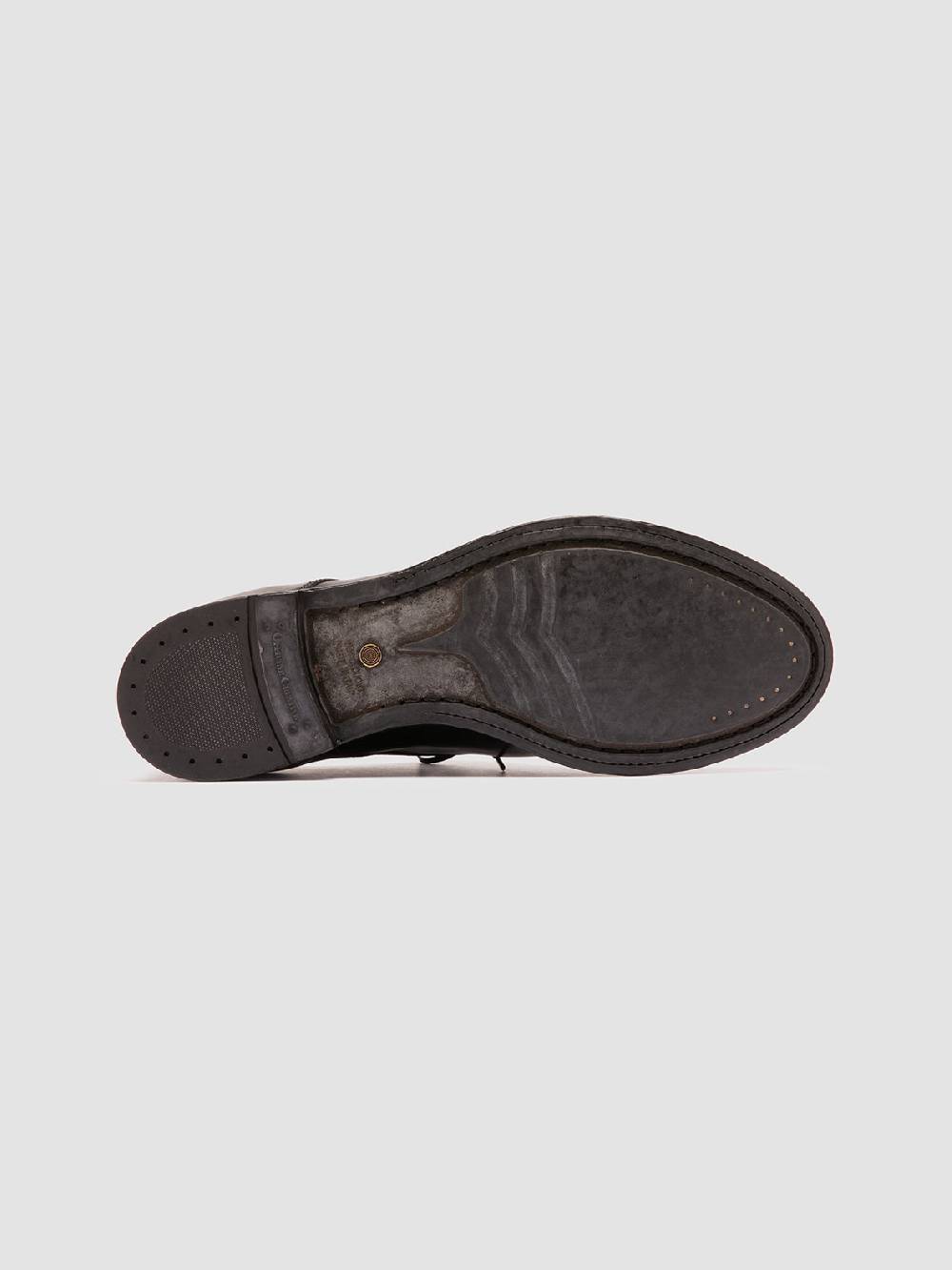 Officine Creative ANATOMIA 87 Scarpe Derby in Pelle Nera Novità