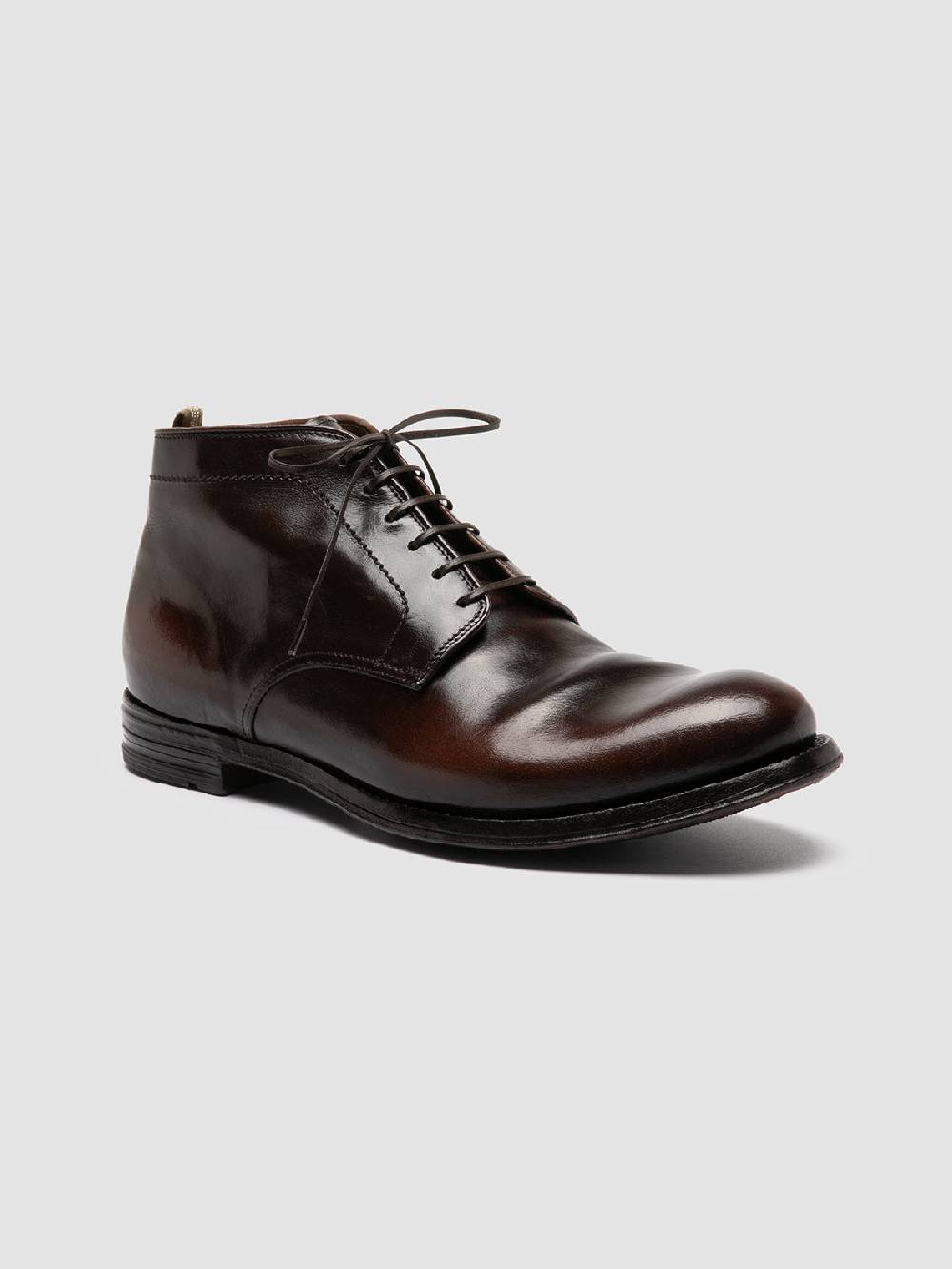 Officine Creative ANATOMIA 88 Stivali Chukka in Pelle Marrone Offerta