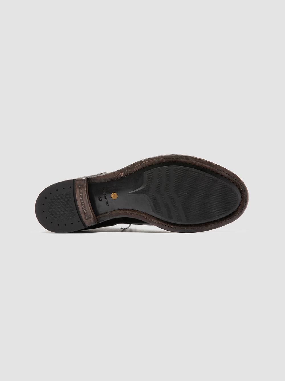 Officine Creative ANATOMIA 88 Stivali Chukka in Pelle Marrone Offerta