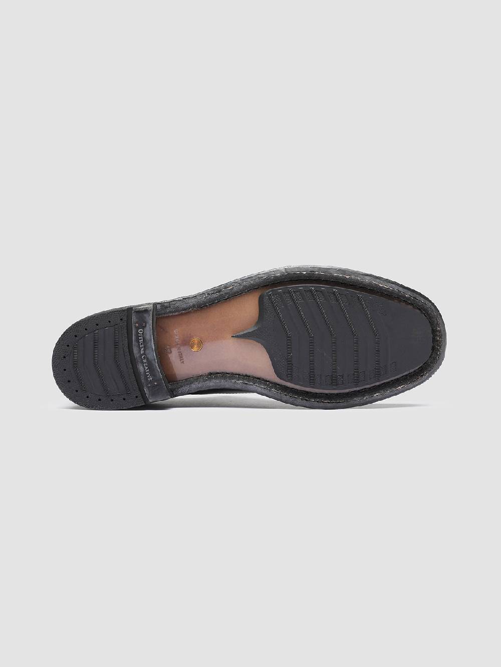 Officine Creative BALANCE 006 Oxford in Pelle Nera Economico
