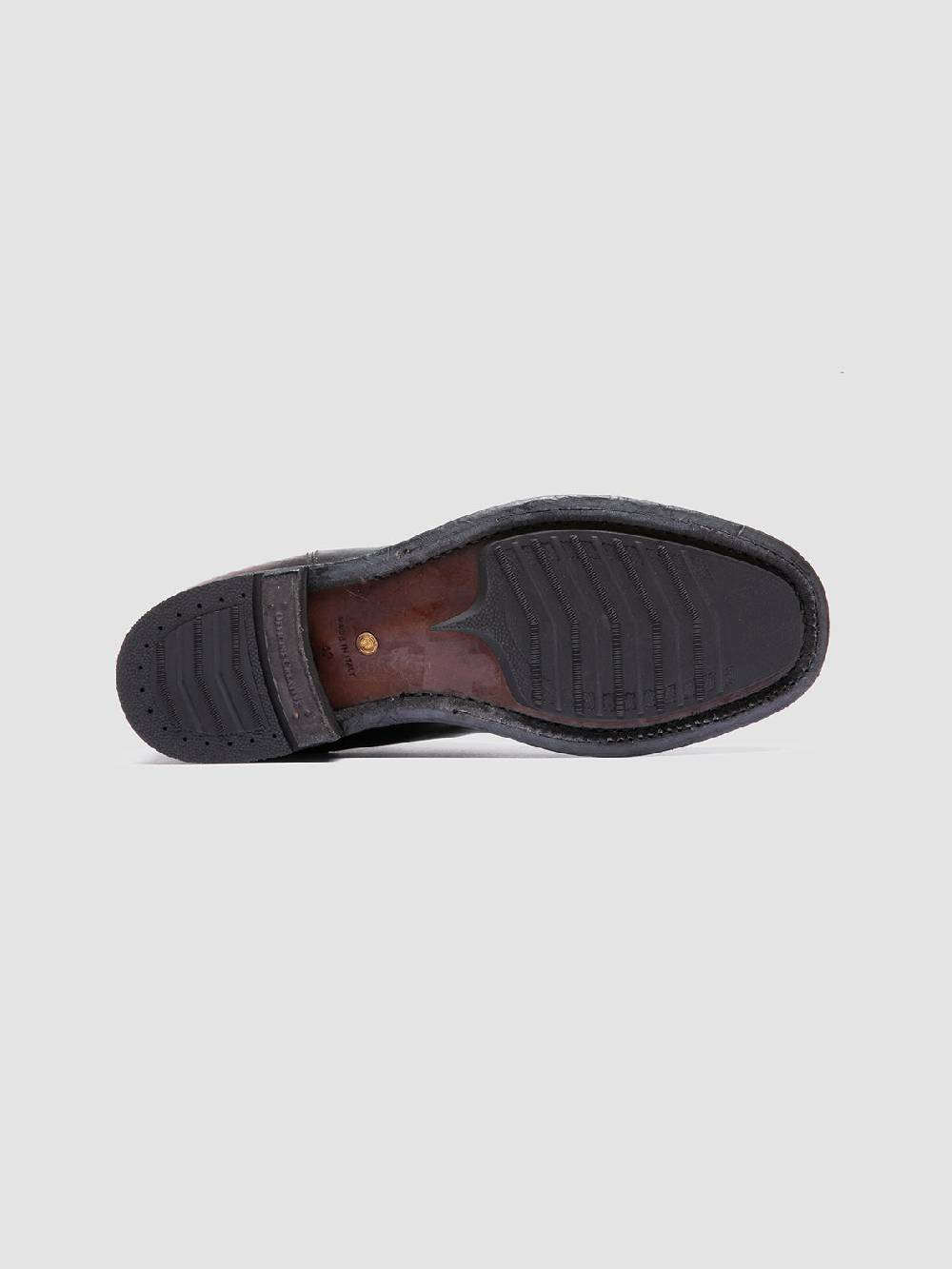 Officine Creative BALANCE 008 Brown Leather Chelsea Boots In Vendita