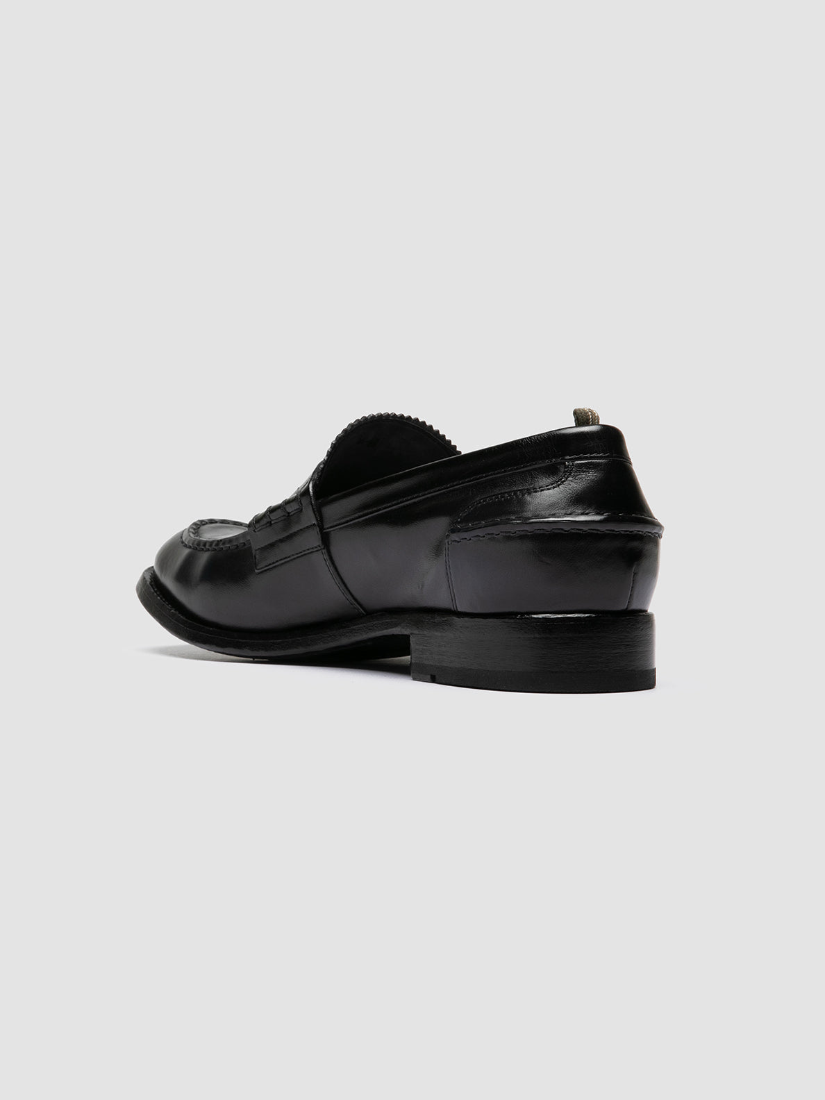 Officine Creative BALANCE 017 Mocassini Penny in Pelle Blu Hotsell