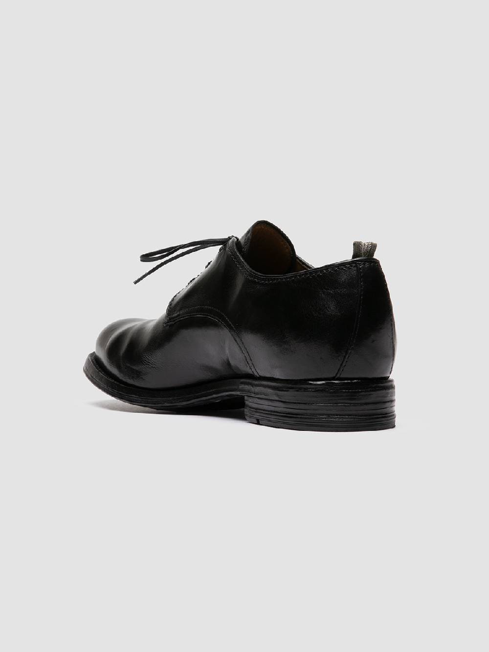 Officine Creative BALANCE 019 Derby in Pelle Nera Vendita Economica