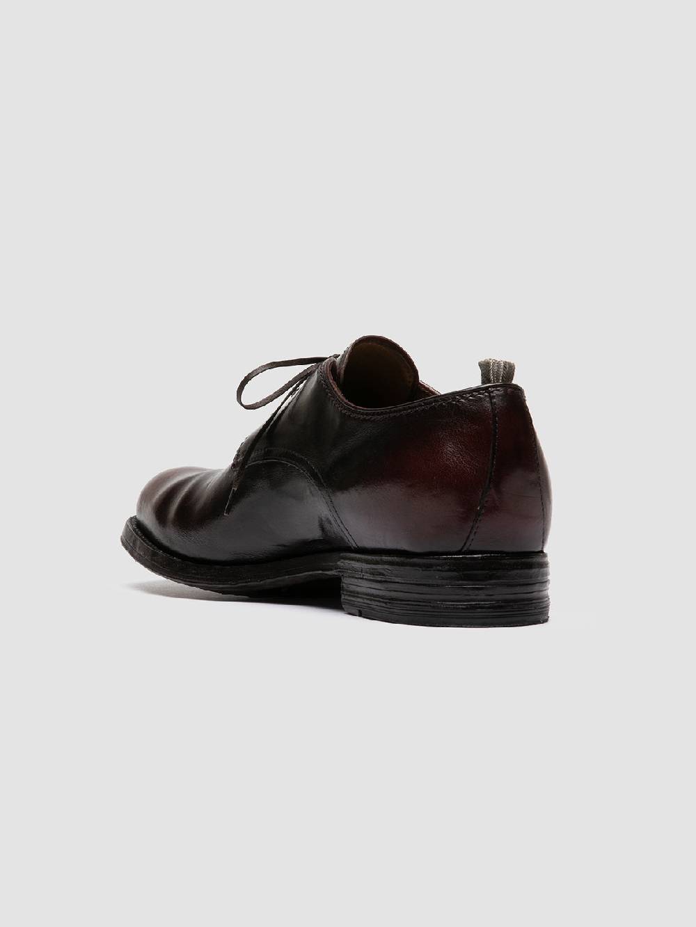 Officine Creative BALANCE 019 Derby in Pelle Bordeaux Saldi Di Fabbrica