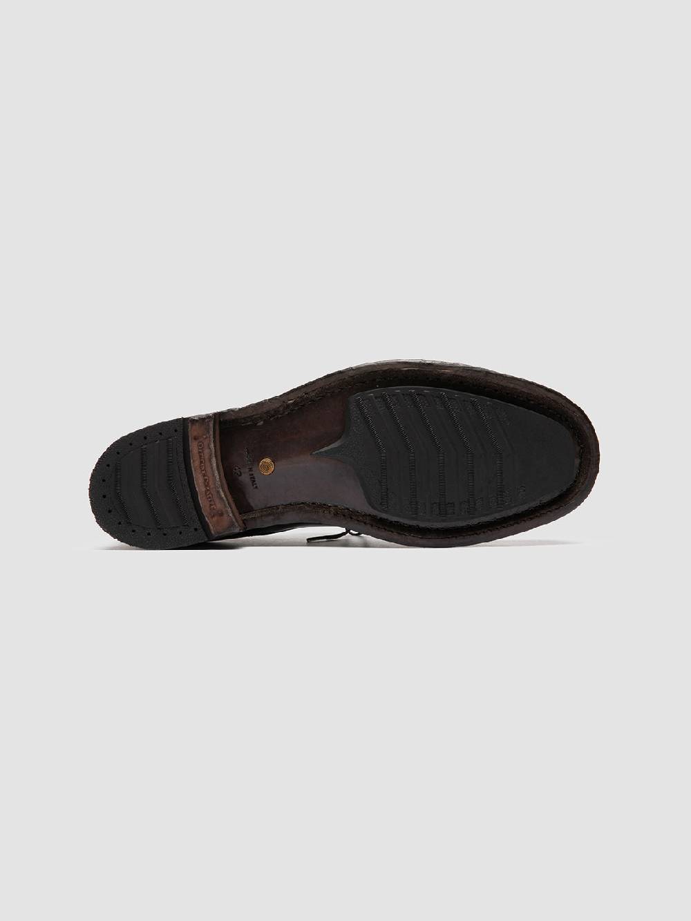 Officine Creative BALANCE 019 Derby in Pelle Bordeaux Saldi Di Fabbrica
