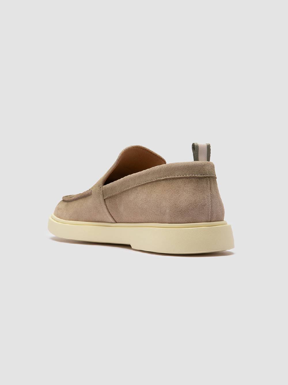 Officine Creative BONES 002 Mocassini in Pelle Scamosciata Beige I Più Venduti
