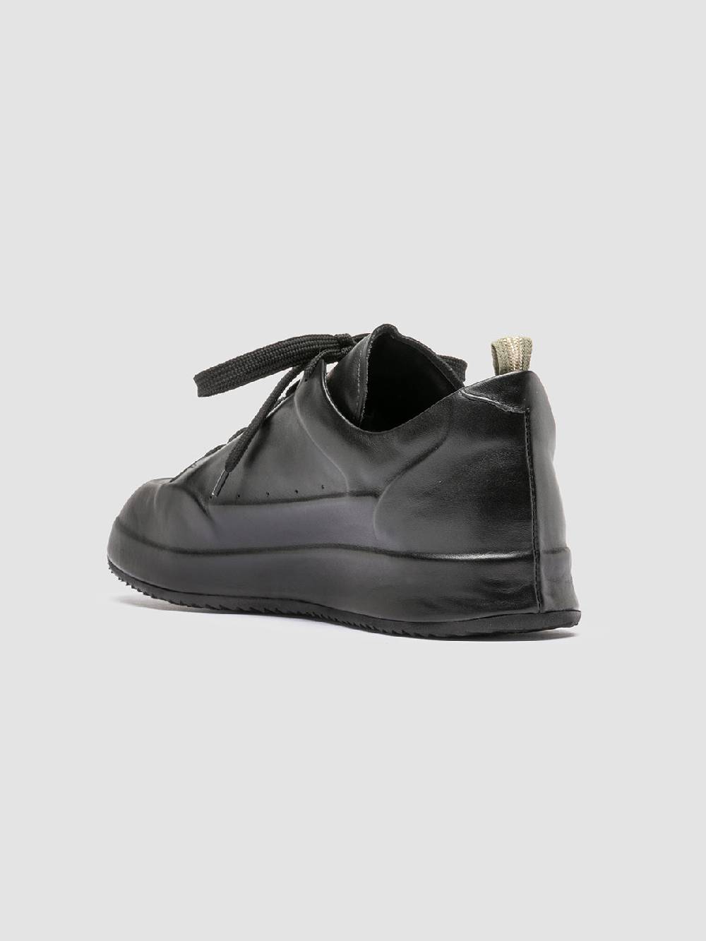 Officine Creative ACE 016 Sneakers in Pelle Nera Prezzo di fabbrica