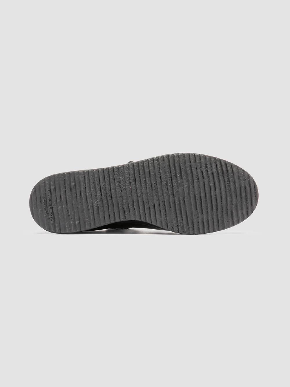 Officine Creative ACE 016 Sneakers in Pelle Nera Prezzo di fabbrica