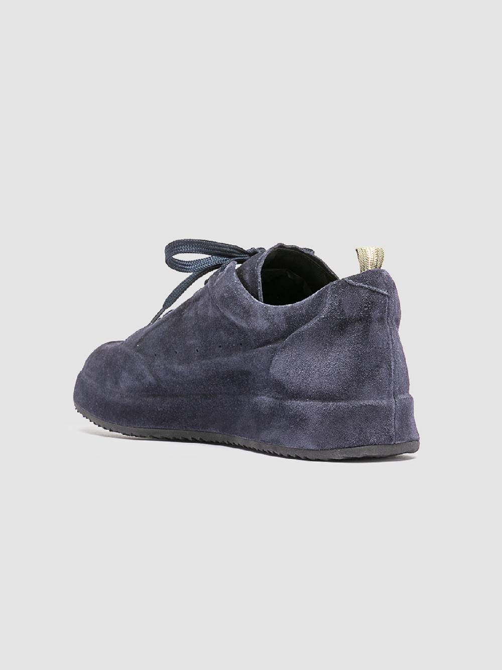 Officine Creative ACE 016 Sneaker in Pelle Scamosciata Blu Offerta speciale