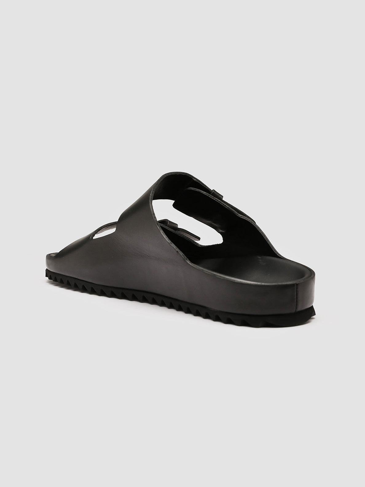 Officine Creative AGORA' 002 Sandali in Pelle Nera Vendite stagionali