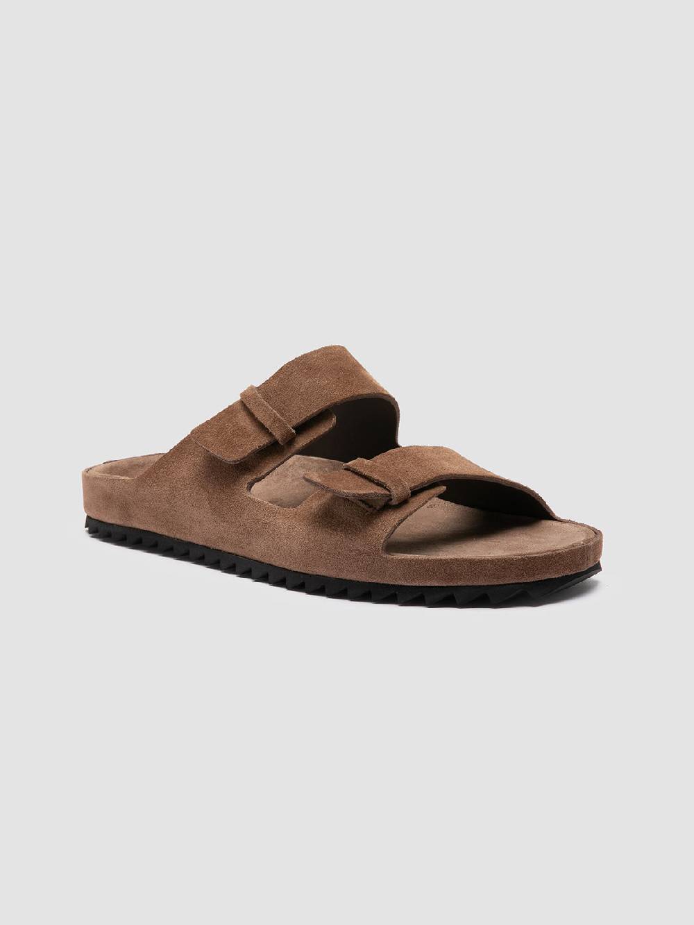 Officine Creative AGORA’ 002 Sandali in pelle scamosciata Marrone Black Friday