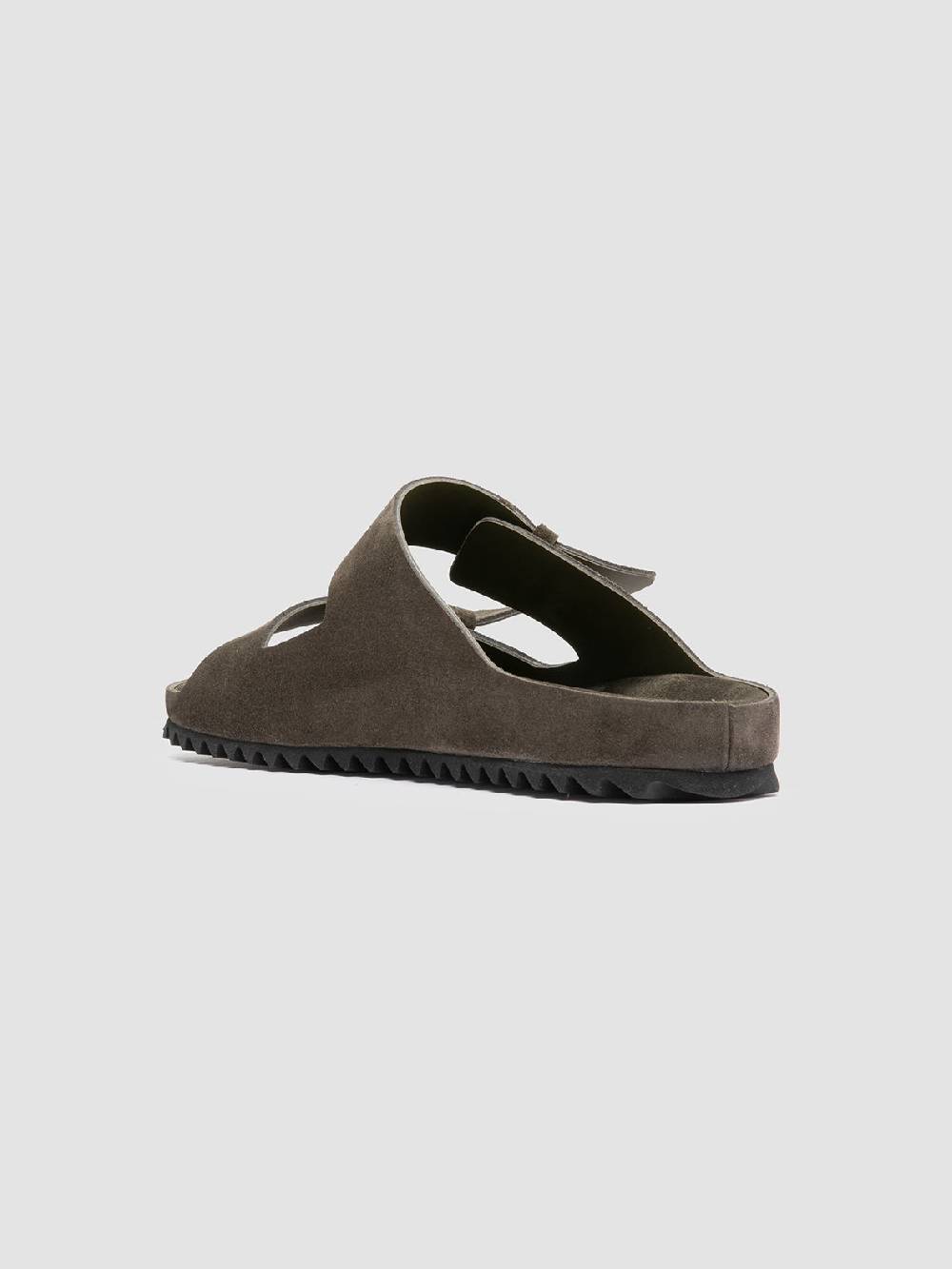 Officine Creative AGORA’ 002 Sandali in Pelle Scamosciata Verde Cyber Monday