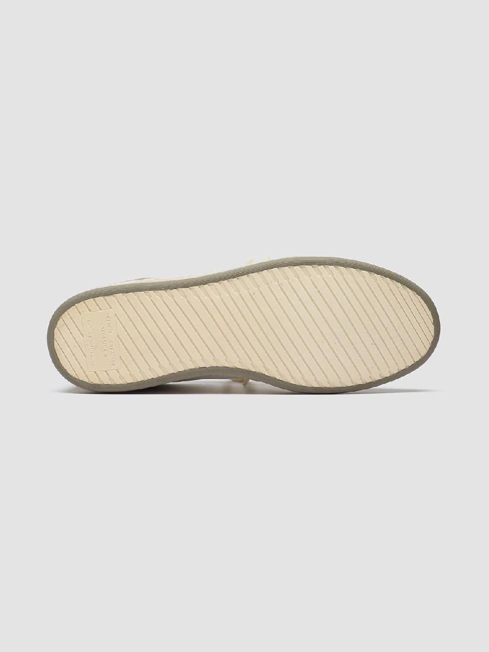 Officine Creative MAGIC 001 Sneakers in Pelle e Camoscio Bianco Vendita calda