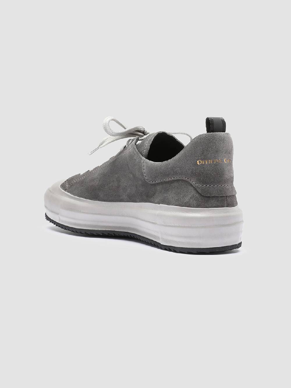 Officine Creative MES 009 Sneakers in Pelle Scamosciata Grigia Offerte esclusive