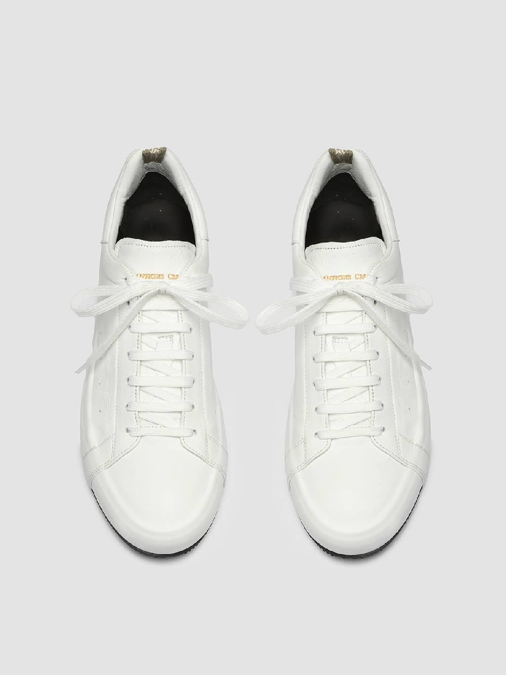 Officine Creative PRIMARY 001 Sneakers in Pelle Bianca Grandi sconti