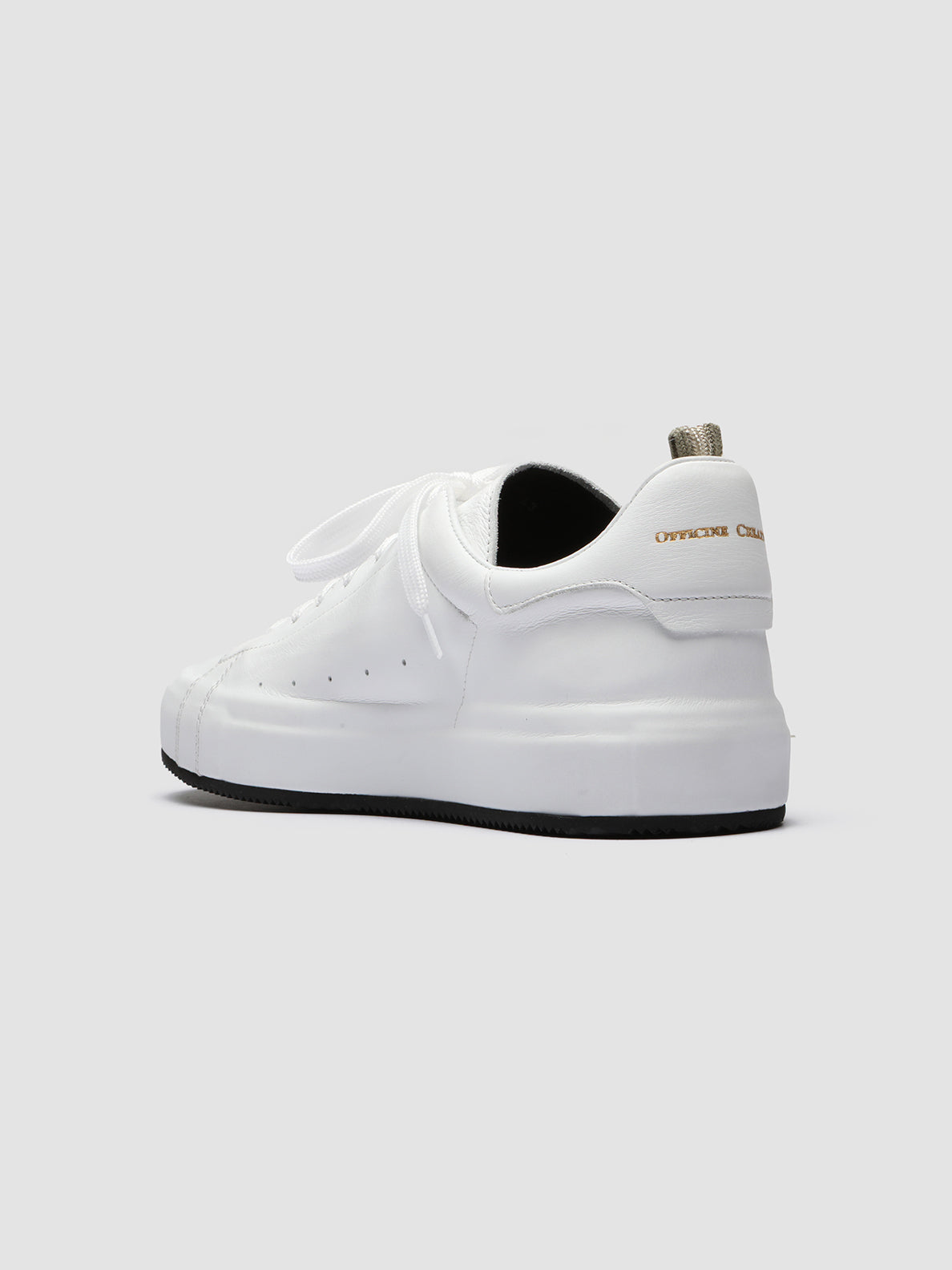Officine Creative PRIMARY 001 Sneakers in Pelle Bianca Grandi sconti
