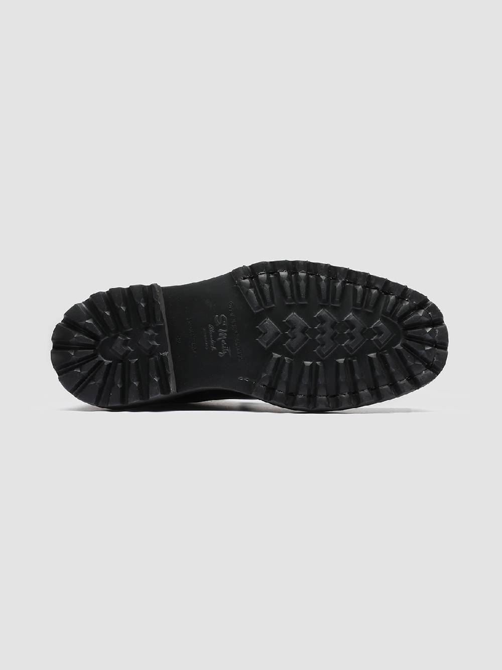 Officine Creative PISTOLS 003 Stivaletti Chelsea in Pelle Scamosciata Nera Prezzo basso