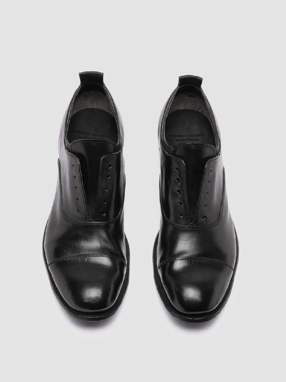 Officine Creative STEREO 001 Oxford in Pelle Nera Super Saving Price