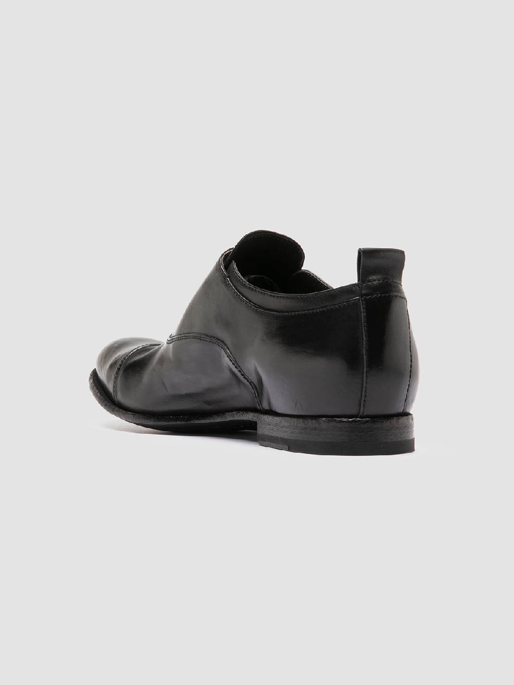 Officine Creative STEREO 001 Oxford in Pelle Nera Super Saving Price