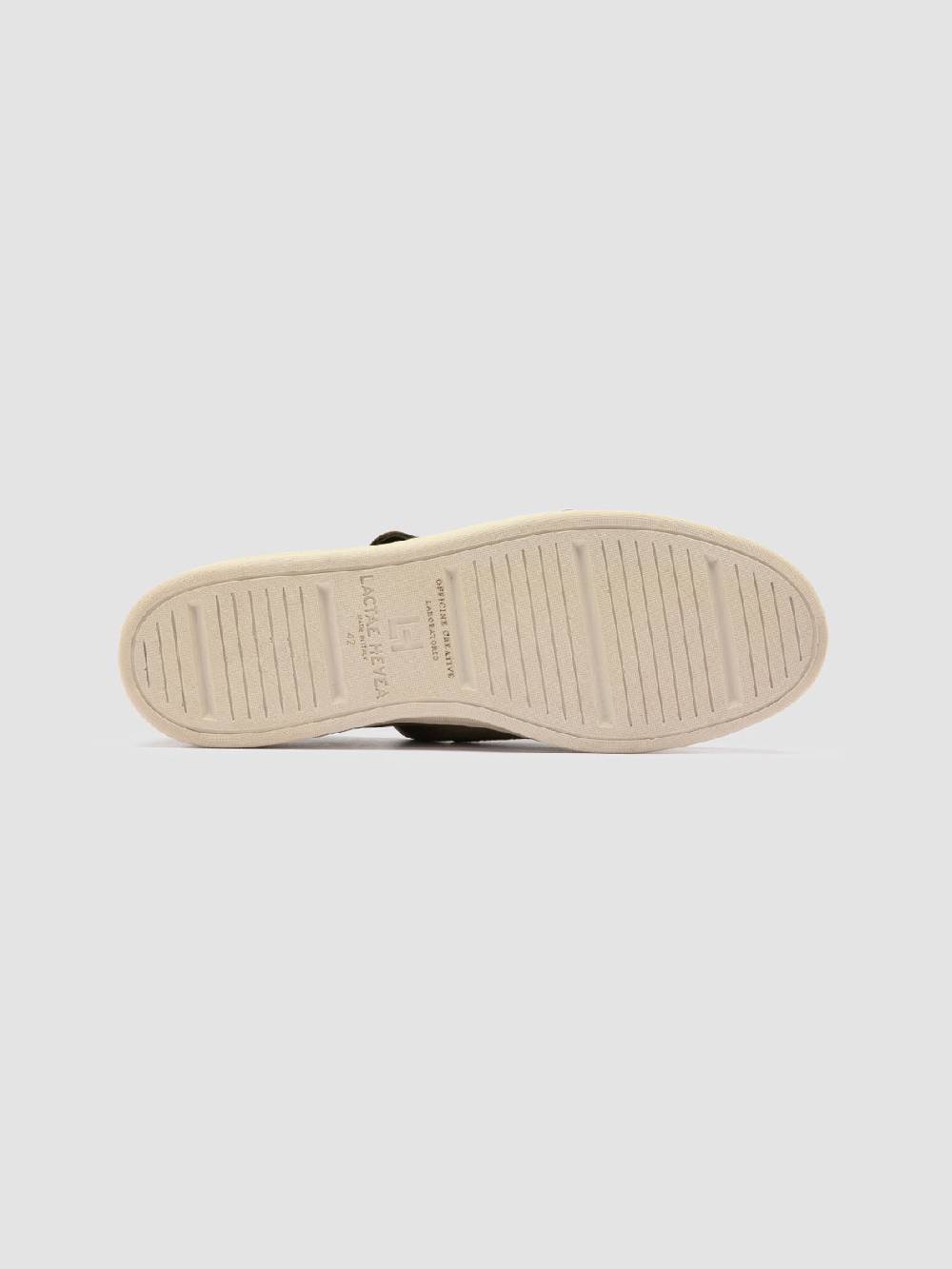 Officine Creative HERBIE 005 Sneaker Basse in Pelle Verde Latest stili