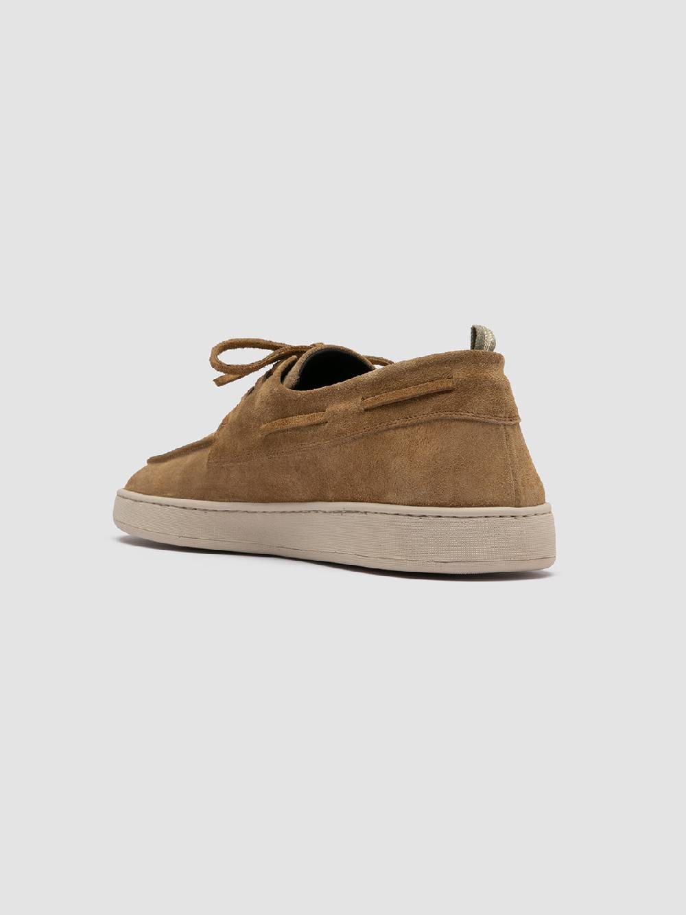 Officine Creative HERBIE 009 Sneaker Basse in Pelle Scamosciata Tortora Ultimi due giorni